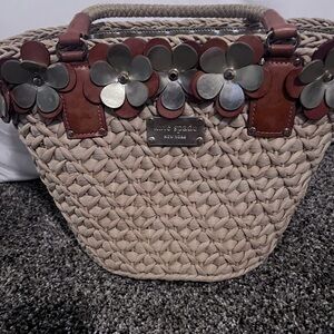 Kate Spade straw purse